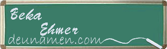 Beka Ehmer Visitenkarte